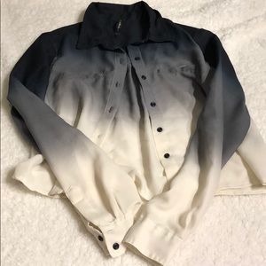 Blouse button down shirt